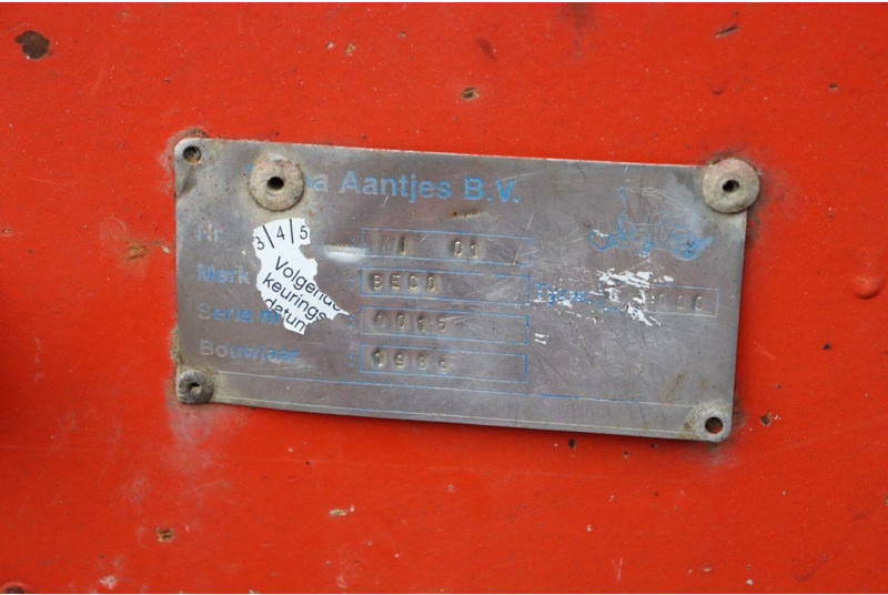 Remolque volquete Beco G 100: foto 14