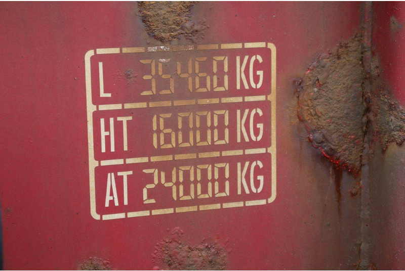Semirremolque chasis HFR Semitrailer Containerchassis Standard: foto 20