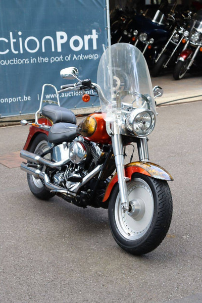 Motocicleta Harley-Davidson Fat Boy Softail: foto 7 Motocicleta Harley-Davidson Fat Boy Softail: foto 7
