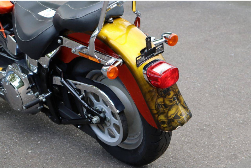 Motocicleta Harley-Davidson Fat Boy Softail: foto 20 Motocicleta Harley-Davidson Fat Boy Softail: foto 20