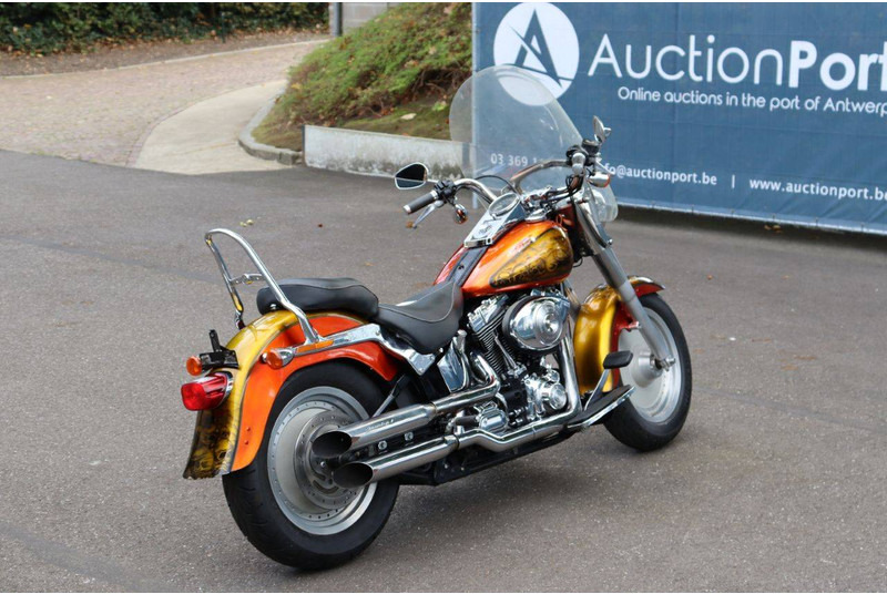 Motocicleta Harley-Davidson Fat Boy Softail: foto 6 Motocicleta Harley-Davidson Fat Boy Softail: foto 6