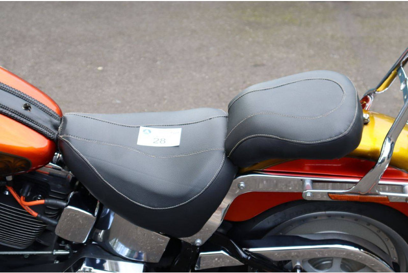 Motocicleta Harley-Davidson Fat Boy Softail: foto 18 Motocicleta Harley-Davidson Fat Boy Softail: foto 18