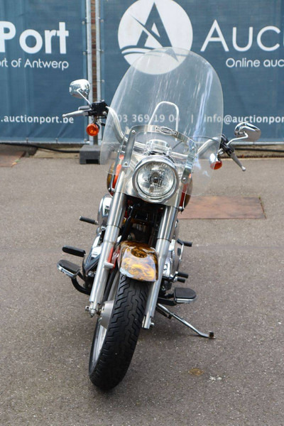 Motocicleta Harley-Davidson Fat Boy Softail: foto 8 Motocicleta Harley-Davidson Fat Boy Softail: foto 8