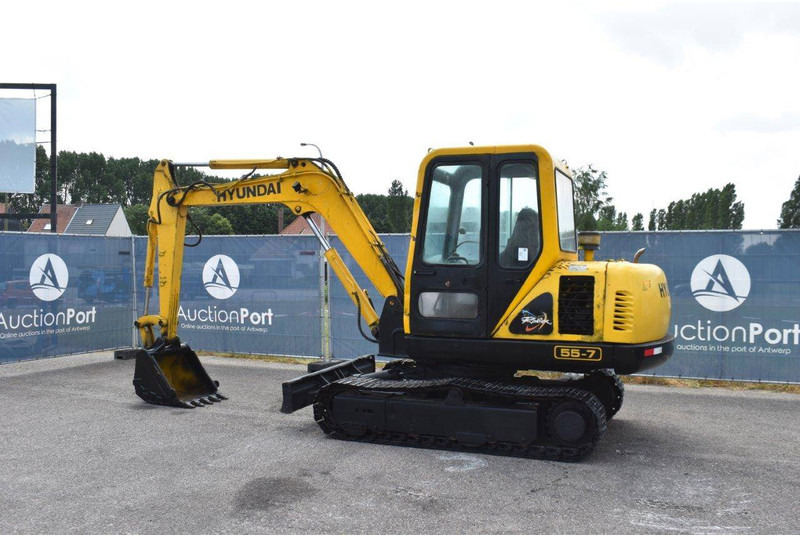 Hyundai R55-7 - Excavadora de cadenas: foto 3 Hyundai R55-7 - Excavadora de cadenas: foto 3