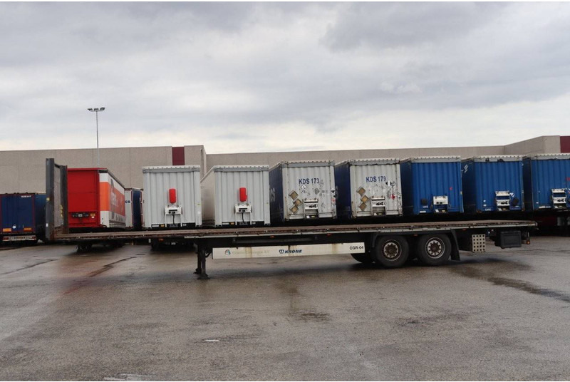 Krone SZ - Semirremolque plataforma/ Caja abierta: foto 4 Krone SZ - Semirremolque plataforma/ Caja abierta: foto 4