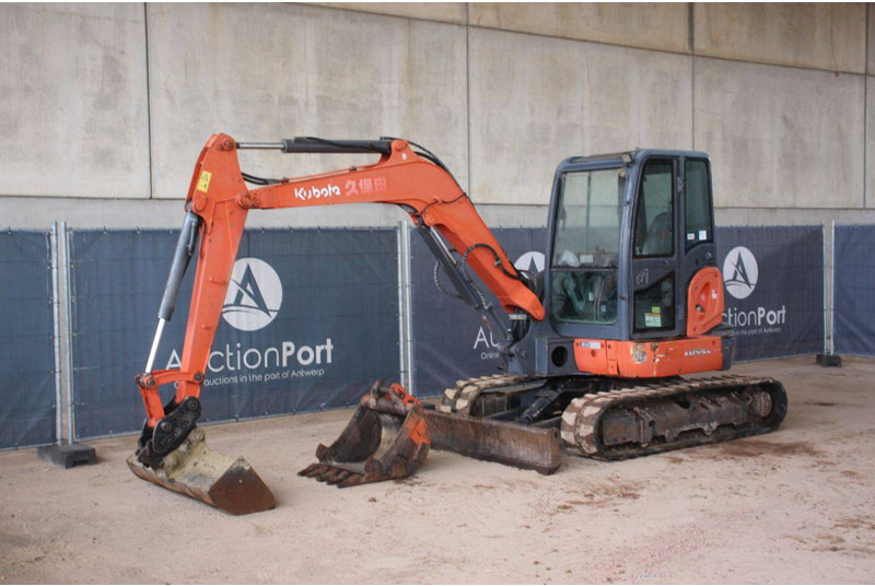 Excavadora de cadenas Kubota KX155-5: foto 8