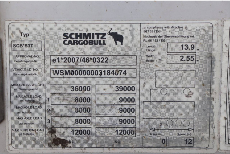 Semirremolque lona Schmitz Cargobull SCB*S3T: foto 19