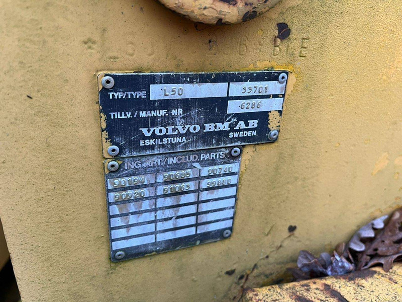 Cargadora de ruedas Volvo BM L50: foto 11
