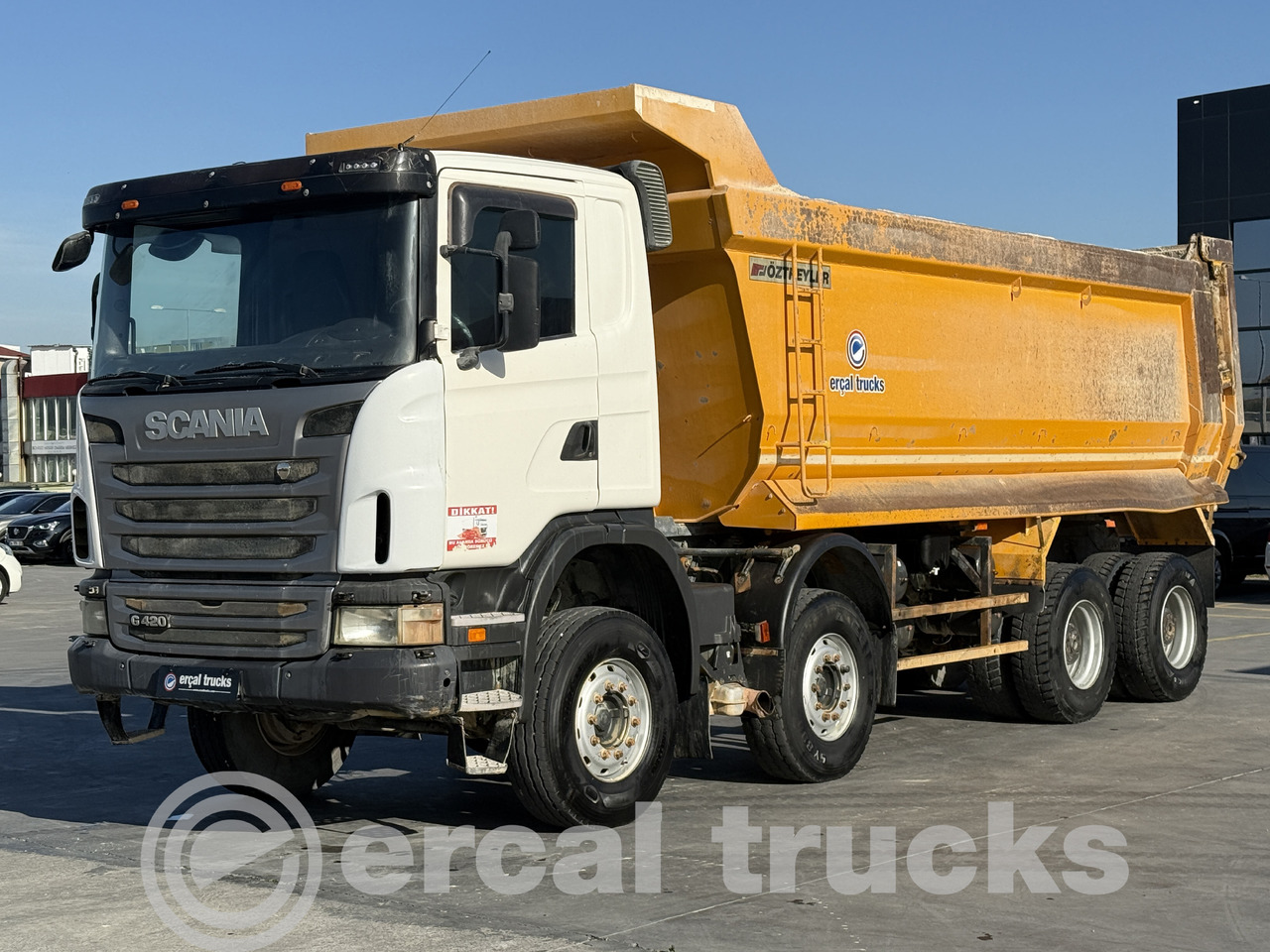 SCANIA 2012  G420/MANUAL-8X4-EURO5-HARDOX TIPPER 11 PCS - Camión volquete: foto 1 SCANIA 2012  G420/MANUAL-8X4-EURO5-HARDOX TIPPER 11 PCS - Camión volquete: foto 1