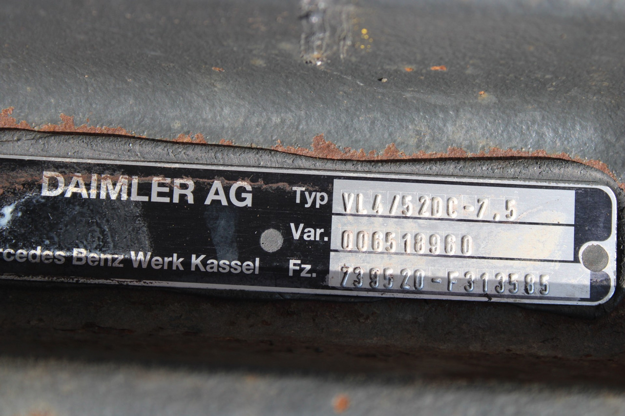 AXA FATA MERCEDES ACTROS MP2 MP3 VL4-520C-7,5 006518960 A9433311601 - Eje delantero para Camión: foto 2 AXA FATA MERCEDES ACTROS MP2 MP3 VL4-520C-7,5 006518960 A9433311601 - Eje delantero para Camión: foto 2