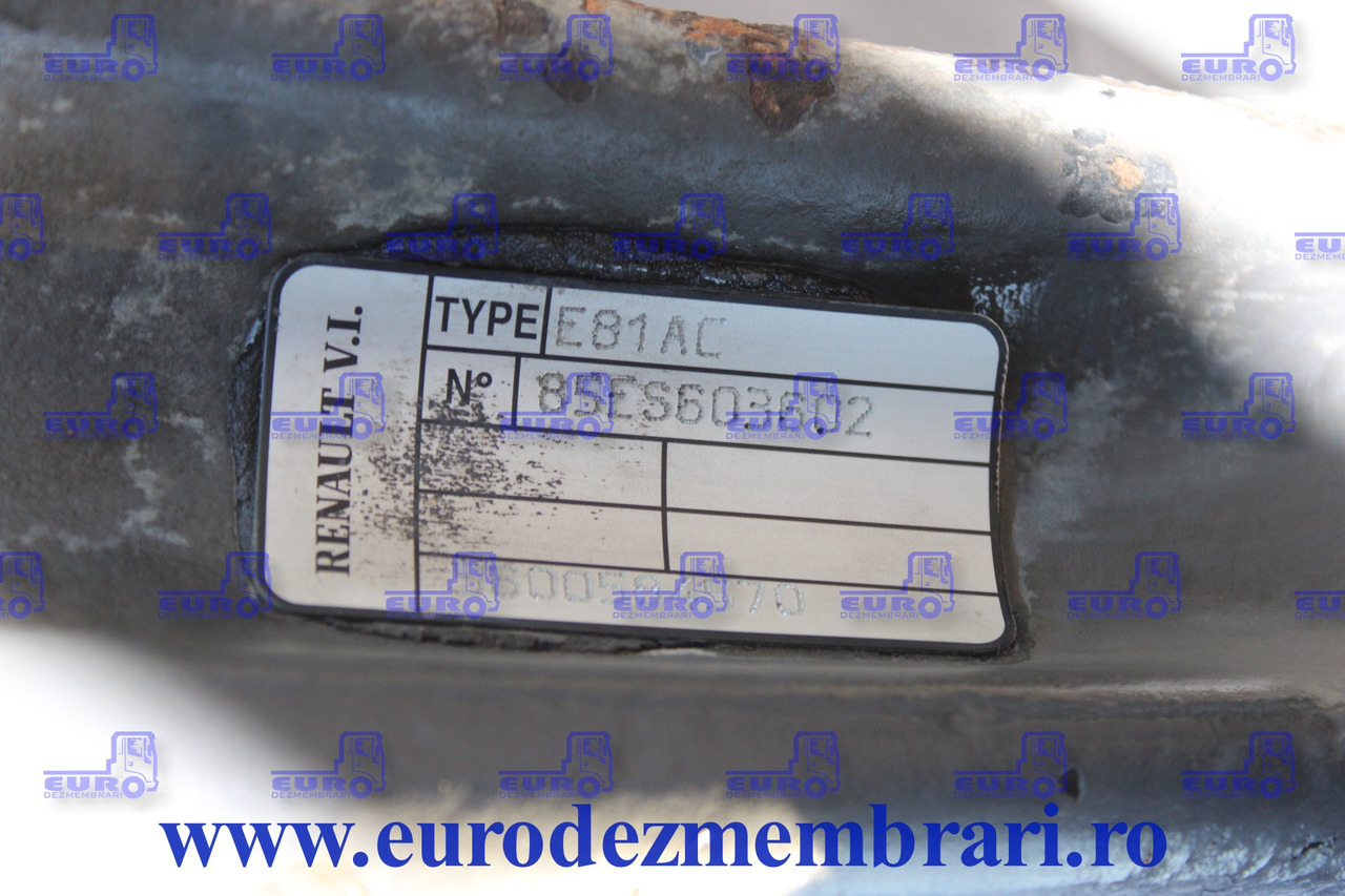 AXA FATA RENAULT 5600584570 - Eje delantero para Camión: foto 2 AXA FATA RENAULT 5600584570 - Eje delantero para Camión: foto 2