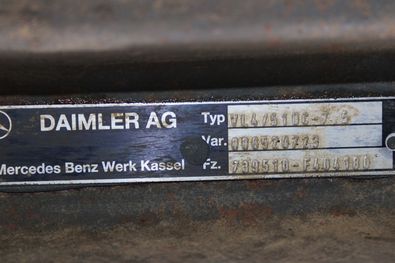 AXA FATA VL4-51DC-7,5 MERCEDES ACTROS MP2 MP3 A9433312101, 006520723 - Eje delantero para Camión: foto 3 AXA FATA VL4-51DC-7,5 MERCEDES ACTROS MP2 MP3 A9433312101, 006520723 - Eje delantero para Camión: foto 3