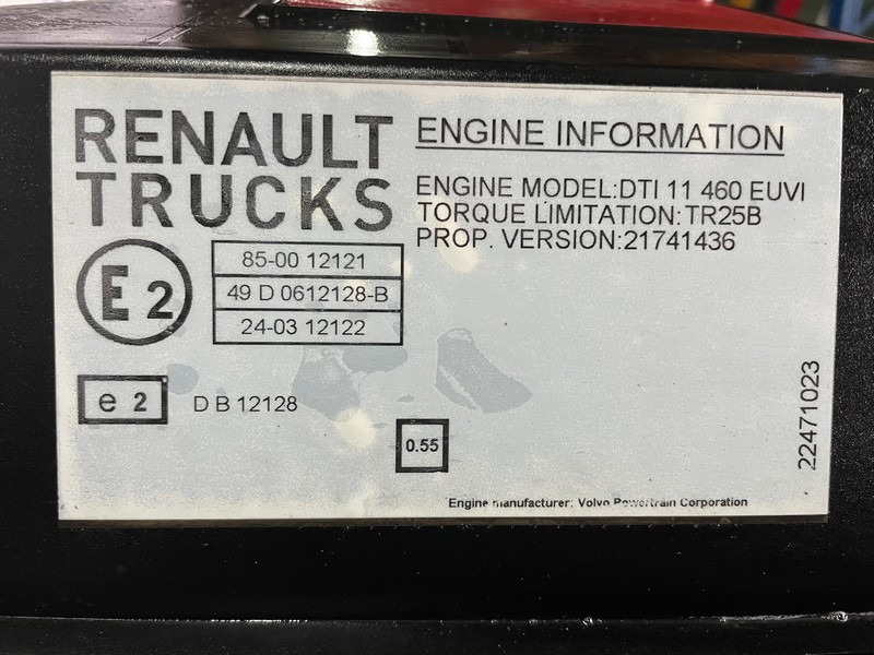 MOTOR RENAULT T DTI 11 460CP E6 21741436 - Motor para Camión: foto 5 MOTOR RENAULT T DTI 11 460CP E6 21741436 - Motor para Camión: foto 5