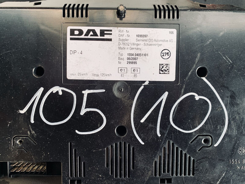 DAF Siemens VDO - Salpicadero: foto 2 DAF Siemens VDO - Salpicadero: foto 2