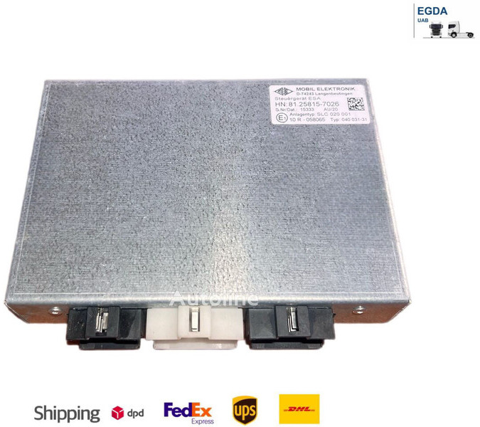 MAN Mobil elektronik ELECTRONIC ESA - Unidad de control: foto 1 MAN Mobil elektronik ELECTRONIC ESA - Unidad de control: foto 1
