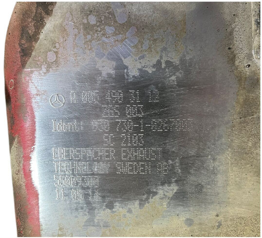 Mercedes-Benz 2016 Arocs EURO 6 - Convertidor catalítico: foto 5 Mercedes-Benz 2016 Arocs EURO 6 - Convertidor catalítico: foto 5