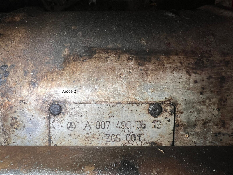 Mercedes-Benz Arocs - Convertidor catalítico: foto 4 Mercedes-Benz Arocs - Convertidor catalítico: foto 4