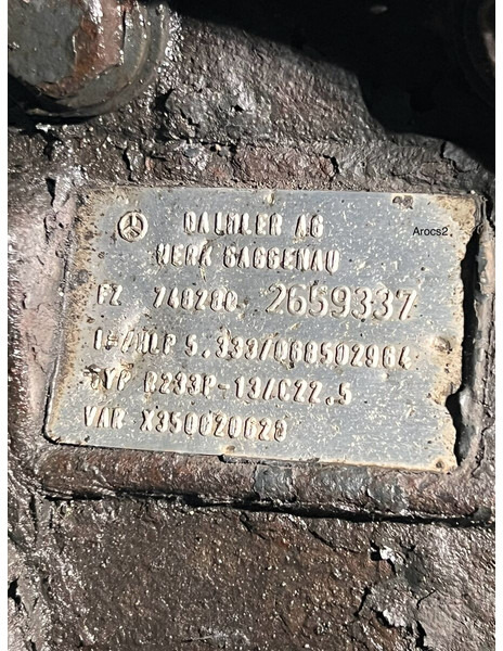 Mercedes-Benz Arocs - Eje y piezas: foto 2 Mercedes-Benz Arocs - Eje y piezas: foto 2