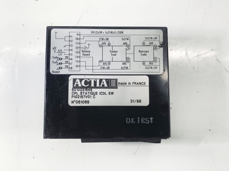 Renault PREMIUM - Unidad de control: foto 1 Renault PREMIUM - Unidad de control: foto 1