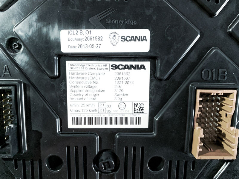 Scania 124 - Salpicadero: foto 2 Scania 124 - Salpicadero: foto 2