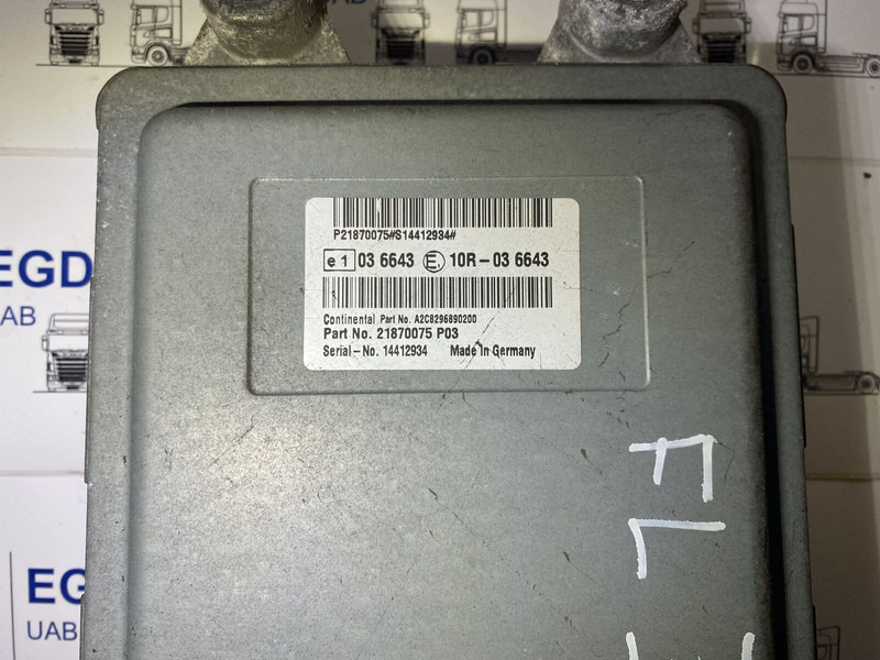 Volvo - Unidad de control: foto 3 Volvo - Unidad de control: foto 3