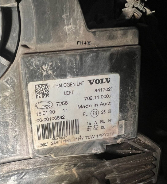 Volvo - Faro delantero: foto 2 Volvo - Faro delantero: foto 2