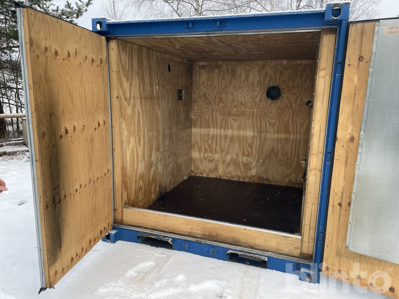 Contenedor marítimo 10 fot med dörr som har låskista: foto 8 Contenedor marítimo 10 fot med dörr som har låskista: foto 8