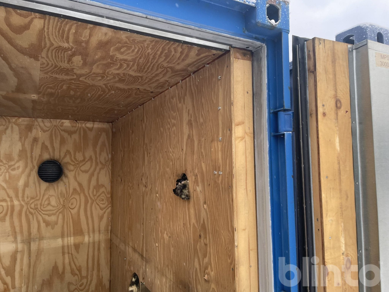 Contenedor marítimo 10 fot med dörr som har låskista: foto 9 Contenedor marítimo 10 fot med dörr som har låskista: foto 9