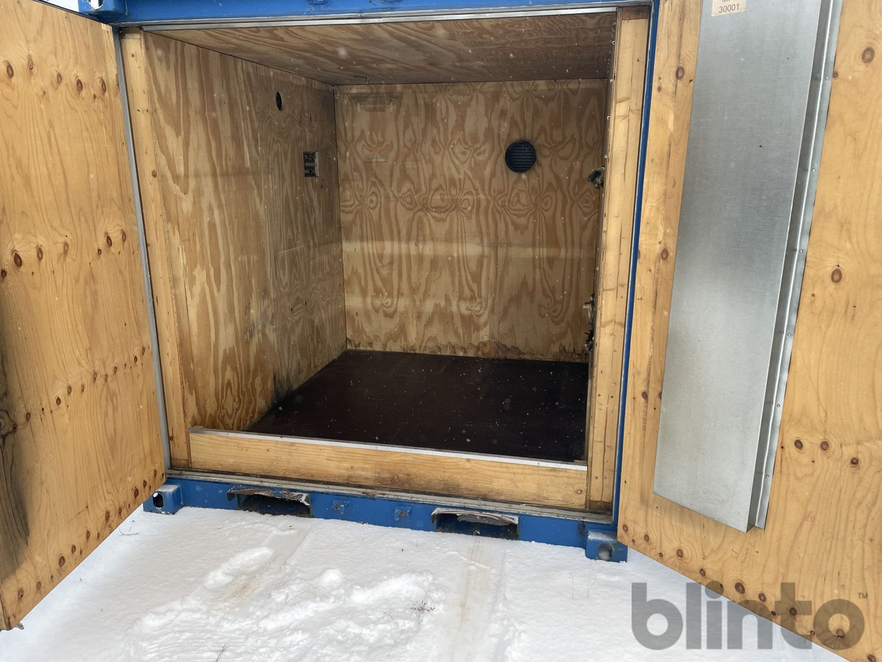 Contenedor marítimo 10 fot med dörr som har låskista: foto 6 Contenedor marítimo 10 fot med dörr som har låskista: foto 6