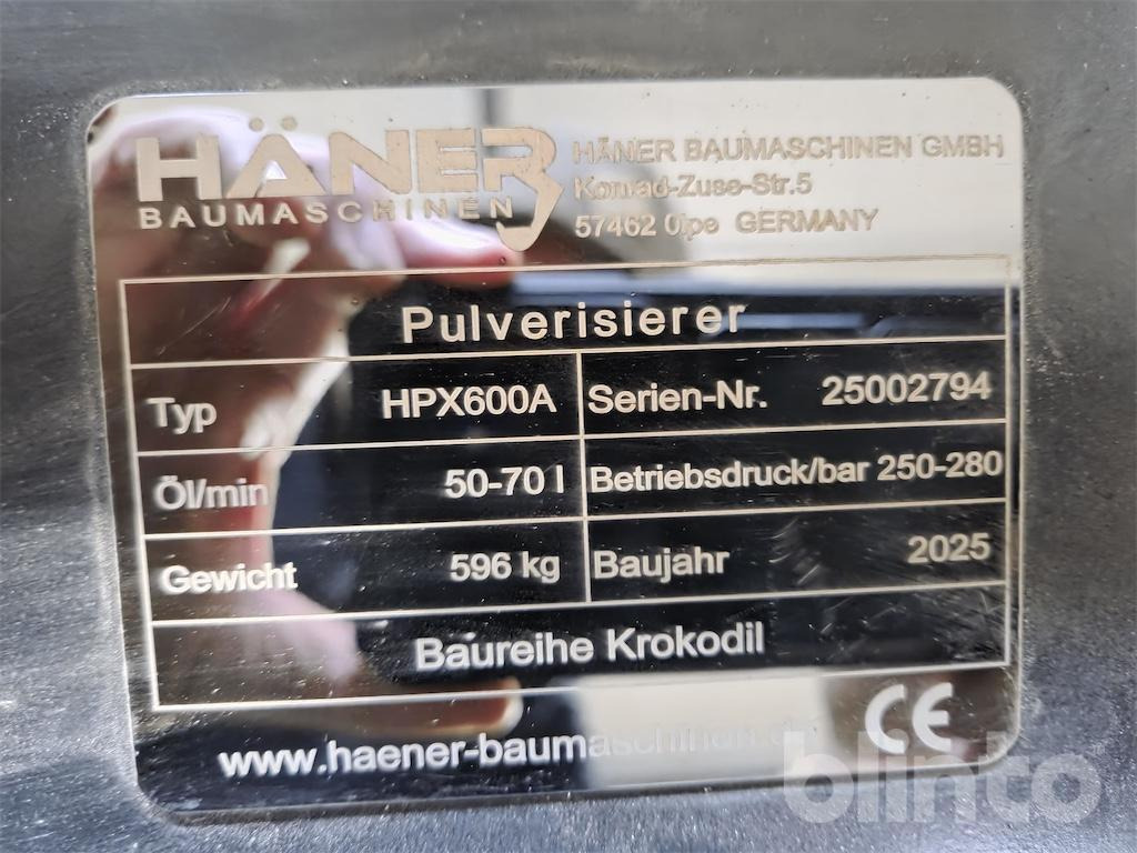 Häner HPX600 (2025) - Cizalla de demolición: foto 5 Häner HPX600 (2025) - Cizalla de demolición: foto 5