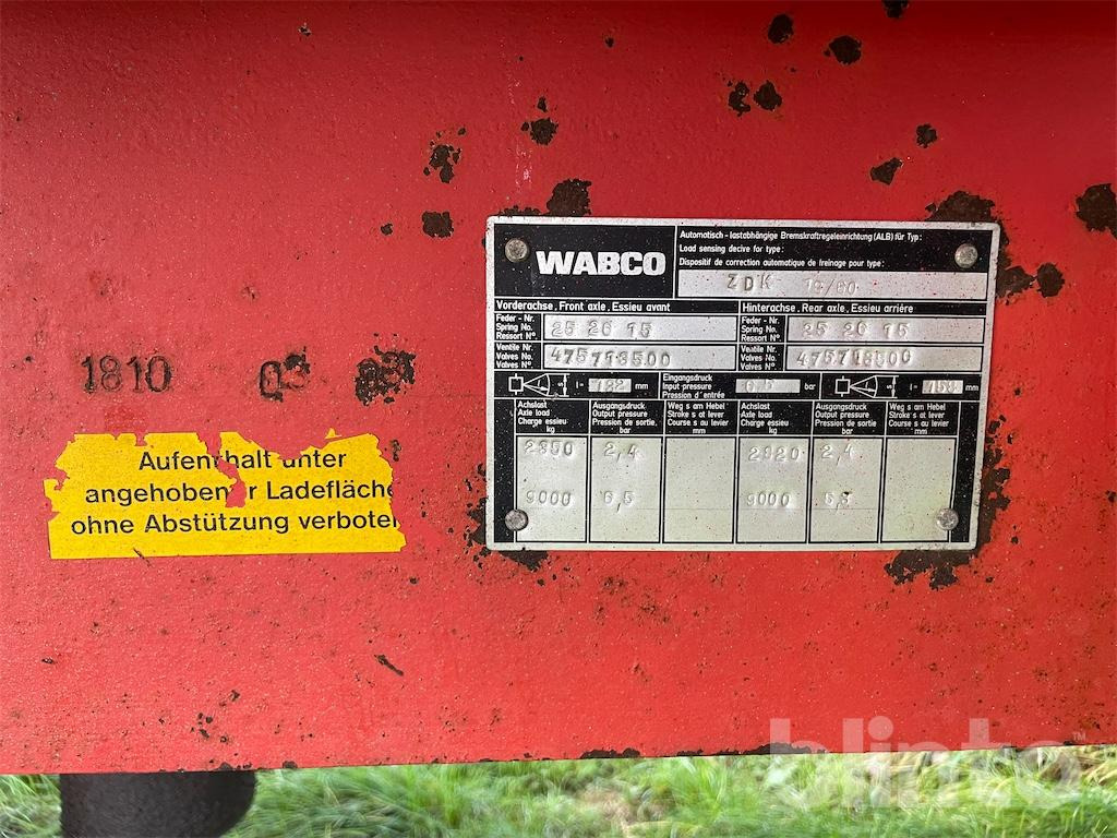 Hobein (1993) - Remolque autocargador: foto 5 Hobein (1993) - Remolque autocargador: foto 5