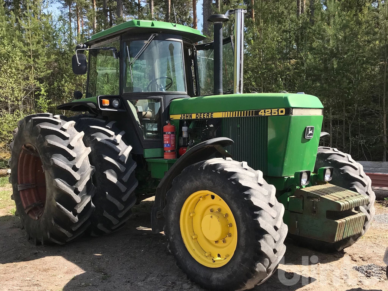 Tractor J. DEERE 4250 4WD: foto 9