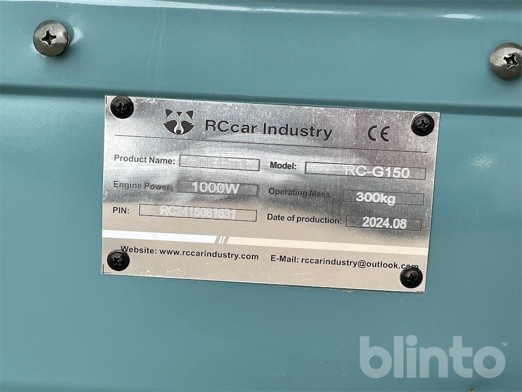 RC-G150 (2024) - Carrito de golf: foto 5 RC-G150 (2024) - Carrito de golf: foto 5