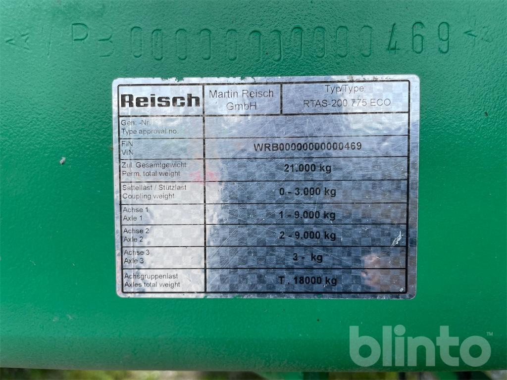 Reisch RTAS-200 ( 2022 ) - Remolque volquete agrícola: foto 5 Reisch RTAS-200 ( 2022 ) - Remolque volquete agrícola: foto 5