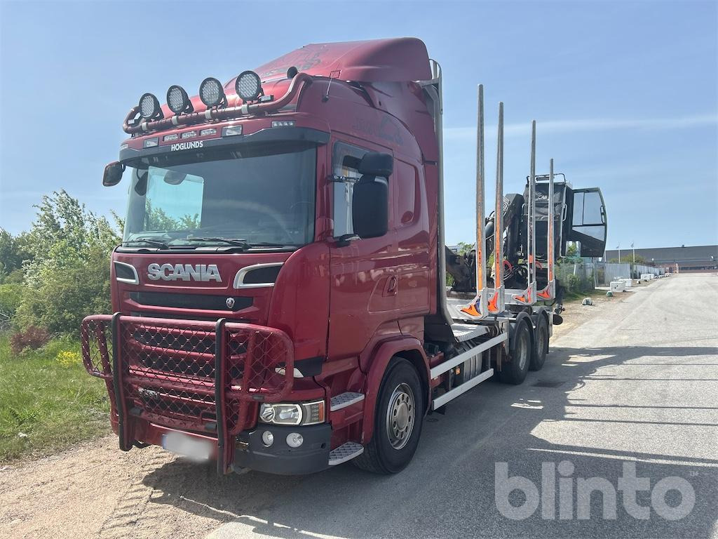 SCANIA R580 - Jonsered 1080 79R - Camión forestal: foto 2 SCANIA R580 - Jonsered 1080 79R - Camión forestal: foto 2