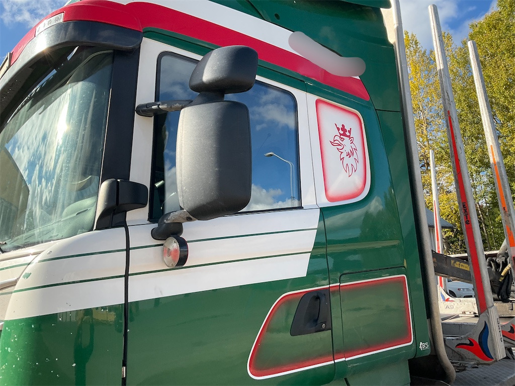 Camión forestal, Camión grúa SCANIA R580: foto 10