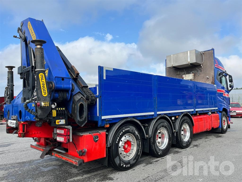 VOLVO FH 16 650 med fällbara sidor samt 4 hydrauliska utskjut - Camión caja abierta, Camión grúa: foto 5 VOLVO FH 16 650 med fällbara sidor samt 4 hydrauliska utskjut - Camión caja abierta, Camión grúa: foto 5