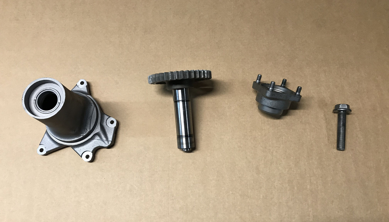 ALBERO SUPPORTO PORTA VENTILATORE - MOTORI MAN D2066 / MAN D2676 - Sistema de refrigeración para Camión: foto 1 ALBERO SUPPORTO PORTA VENTILATORE - MOTORI MAN D2066 / MAN D2676 - Sistema de refrigeración para Camión: foto 1