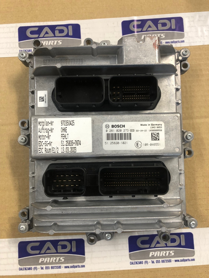CENTRALINA EDC NUOVA - RIF. BOSCH 0281020273 - RIF. MAN 51258357674 - Unidad de control: foto 1 CENTRALINA EDC NUOVA - RIF. BOSCH 0281020273 - RIF. MAN 51258357674 - Unidad de control: foto 1