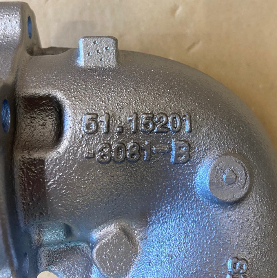 GOMITO SCARICO MAN 51152010283 - Silenciador/ Sistema de escape para Camión: foto 4 GOMITO SCARICO MAN 51152010283 - Silenciador/ Sistema de escape para Camión: foto 4