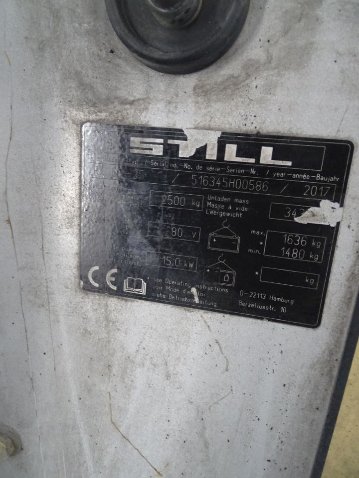 STILL RX60-25 - Carretilla elevadora eléctrica: foto 5 STILL RX60-25 - Carretilla elevadora eléctrica: foto 5