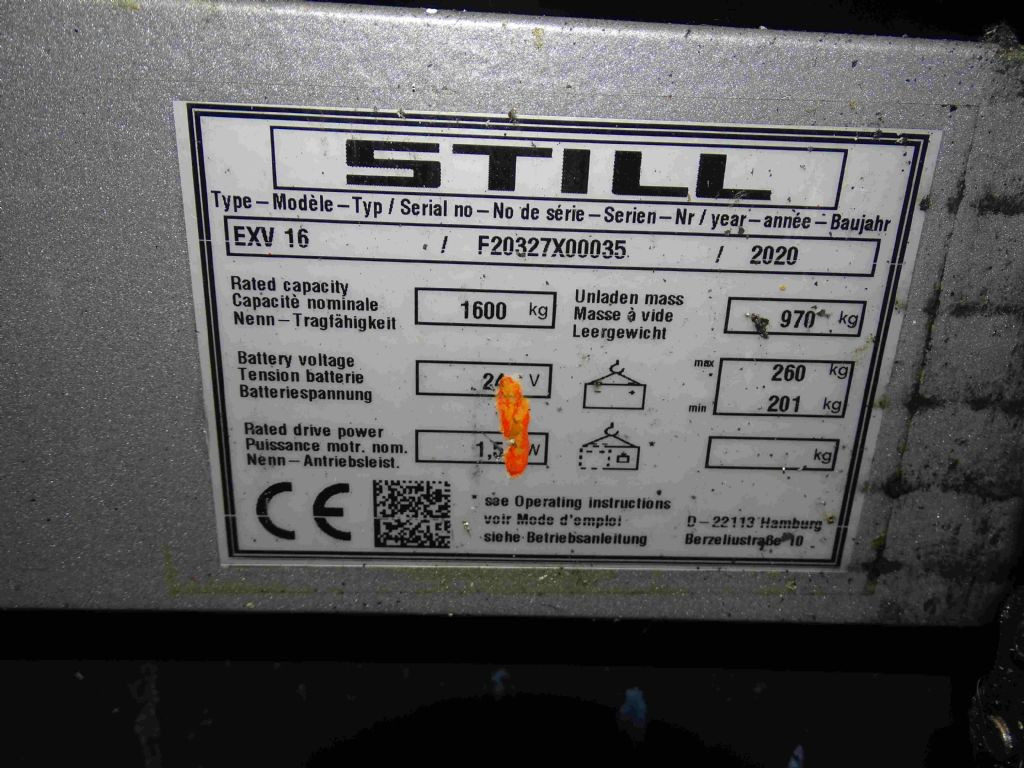 Still EXV16 - Apilador: foto 5 Still EXV16 - Apilador: foto 5