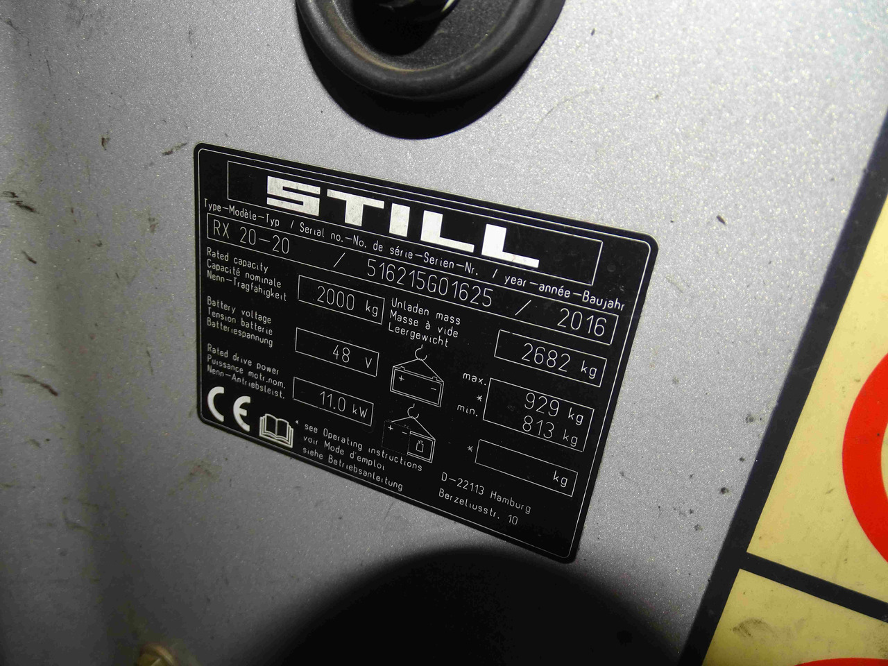 Still RX20-20 - Carretilla elevadora eléctrica: foto 5 Still RX20-20 - Carretilla elevadora eléctrica: foto 5