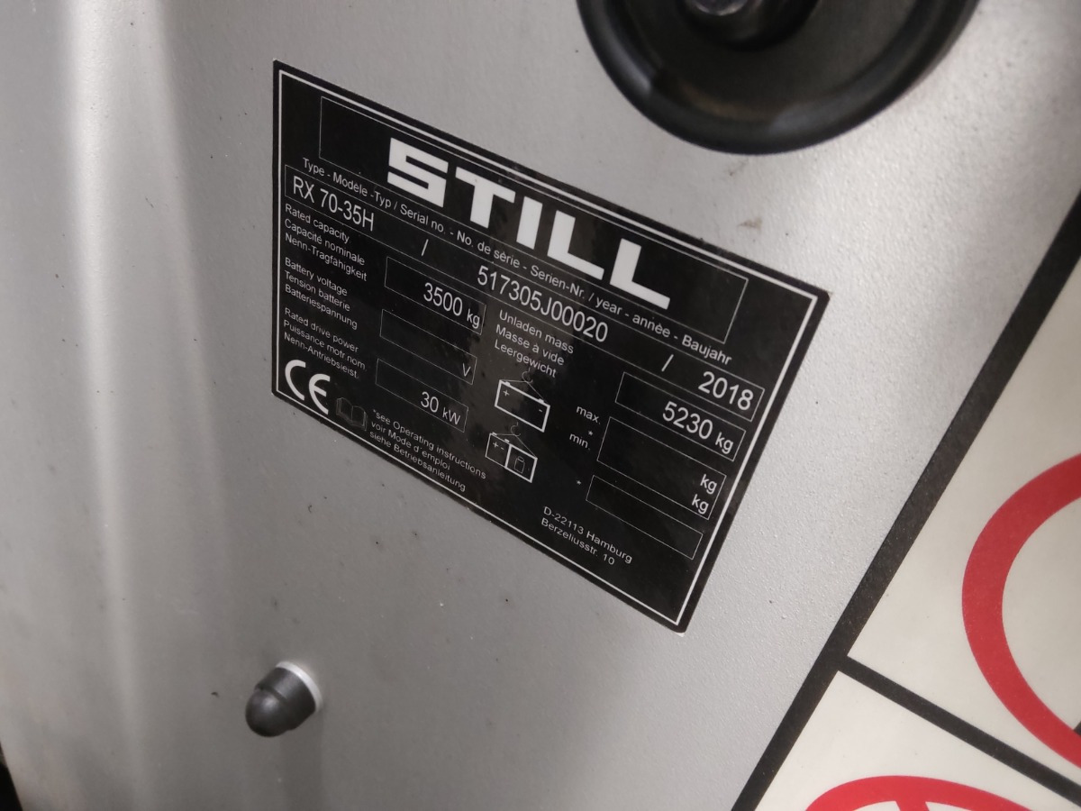 Carretilla elevadora diésel Still RX70-35H: foto 6
