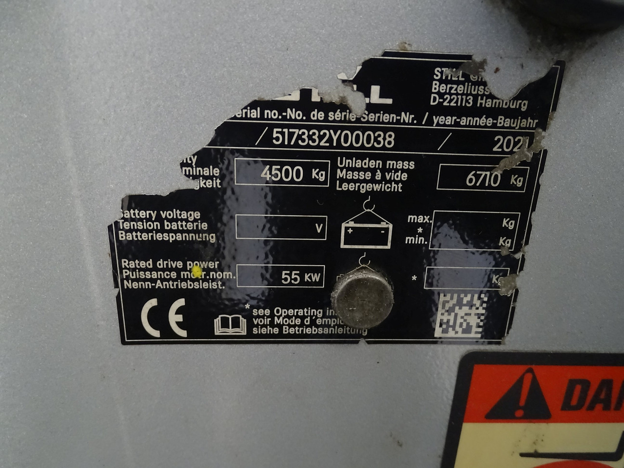 Still RX70-45 - Carretilla elevadora diésel: foto 5 Still RX70-45 - Carretilla elevadora diésel: foto 5