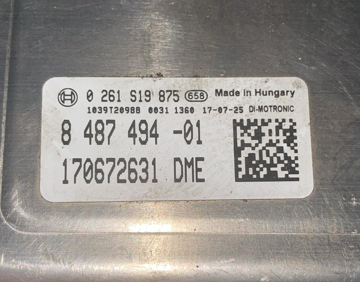 BMW Calculator 8487494 - Unidad de control: foto 4 BMW Calculator 8487494 - Unidad de control: foto 4