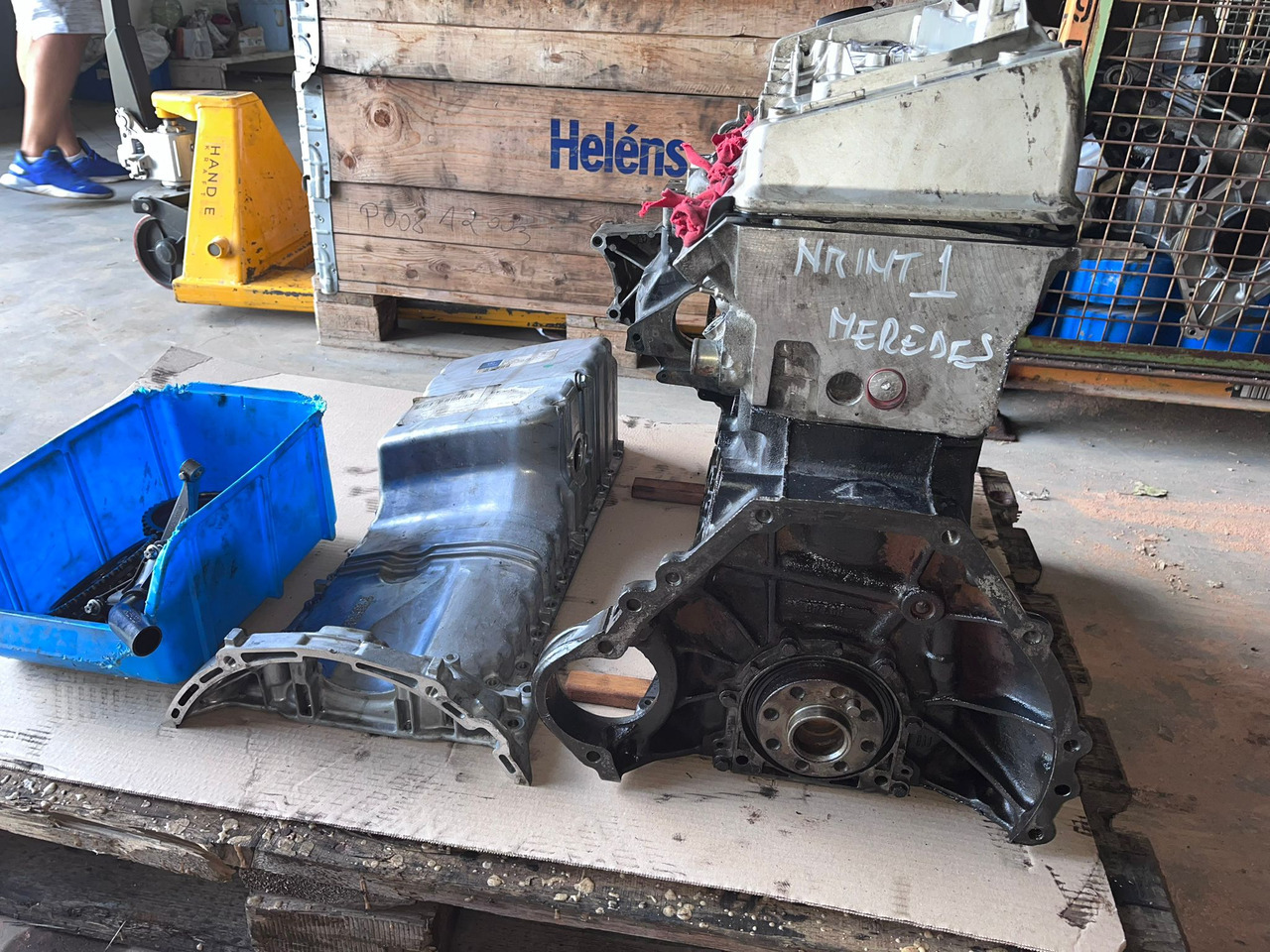 Motor para Furgoneta MERCEDES-BENZ Sprinter OM605: foto 7