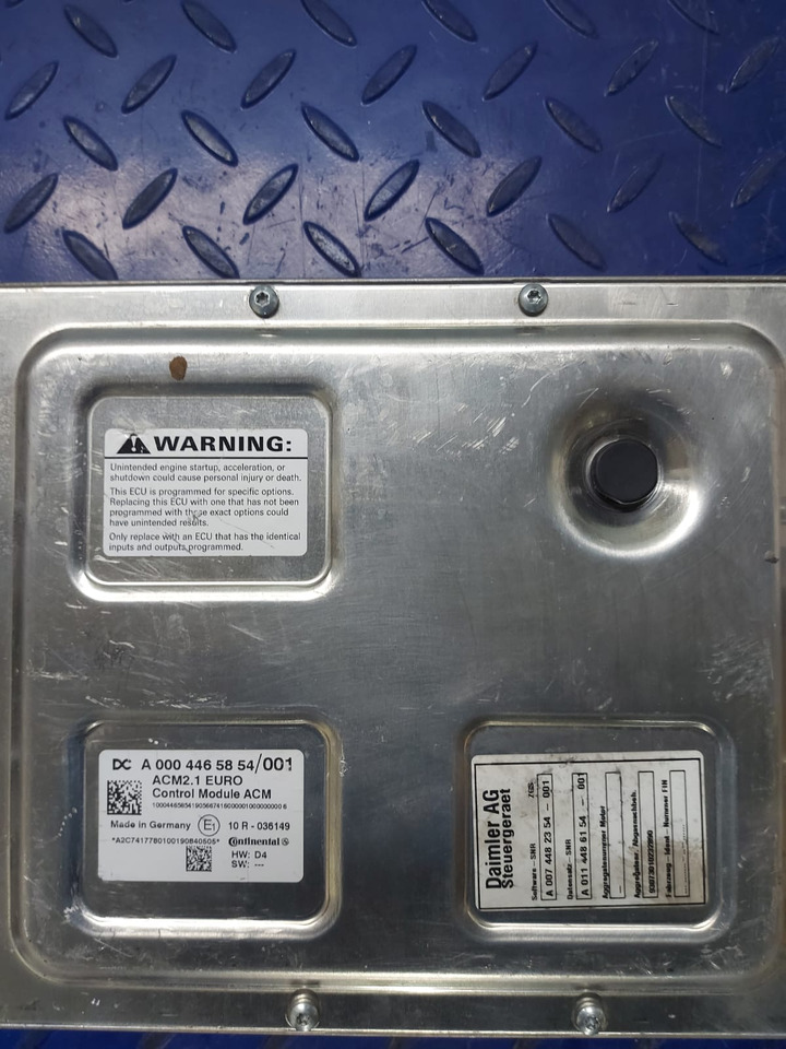 Mercedes Actros Atego ACM Euro 6 A0004465854 - Unidad de control para Camión: foto 1 Mercedes Actros Atego ACM Euro 6 A0004465854 - Unidad de control para Camión: foto 1