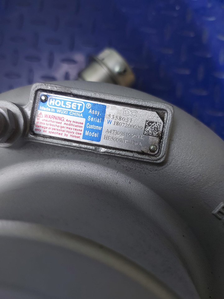 Mercedes Benz Turbocharger Actros MP4 A4730961999 - Turbocompresor para Camión: foto 3 Mercedes Benz Turbocharger Actros MP4 A4730961999 - Turbocompresor para Camión: foto 3