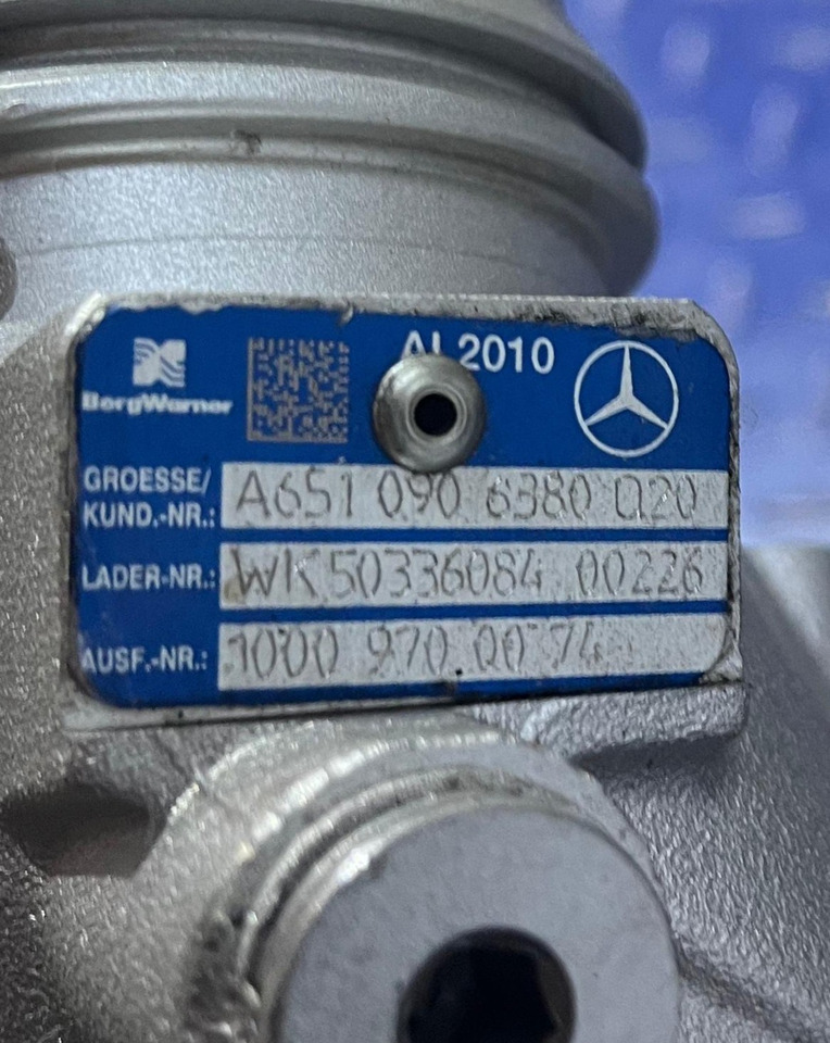 Turbo Mercedes Sprinter 216/316/416/516 CDI BiTurbo Euro 5 - Motor y piezas para Coche: foto 5 Turbo Mercedes Sprinter 216/316/416/516 CDI BiTurbo Euro 5 - Motor y piezas para Coche: foto 5